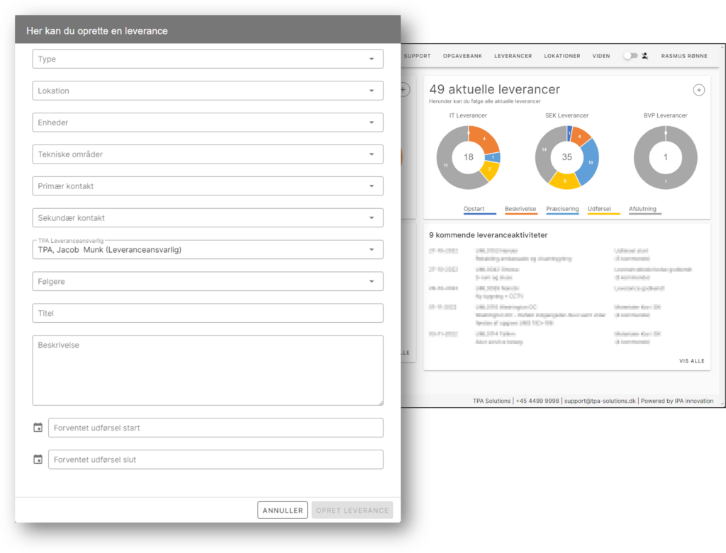 TPA-portal-opret-leverance-projekt